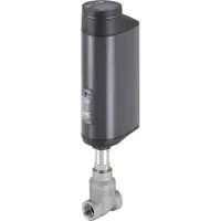 Burkert G 2 Zoll Positionskontroller NC Edelstahl Elektrisches Geradsitzventil - 3361 - 360261