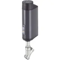 Burkert G 1 1/2 Zoll Stellungsregler NC Edelstahl Elektrisches Schrägsitzventil - 3360 - 292678
