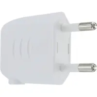 Kopp Euro Stromstecker 2.5A Seitenanschluss Weiß - 177092004 [10 Stück]