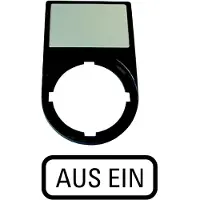 Eaton RMQ-Titan Etikettenhalter M22S-ST-D10 - 216490 [5 Stück]