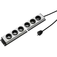 Kaiser Martin 4-Port 90 Grad Erdungssteckdosenleiste 1.5m Kabel (Europäische Steckdose) - 1002ZL4L-SW15
