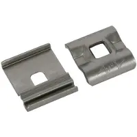 Dehn Kontaktplatte Doppelklemme 4-50mm Rd 8-10mm Sq Hole 9x9mm - 540251 [2 Stück]