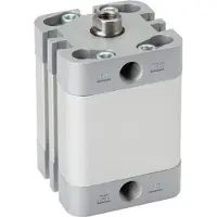 AirTec ISO 21287 Einfachwirkender Kompaktzylinder 100-15mm - Magnetisch