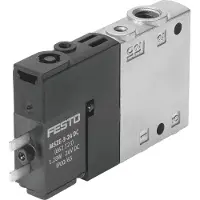 FESTO 3/2 NO Monostabiles Magnetventil Für Luft M7 400L/Min - 196918