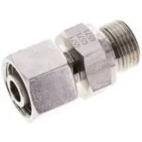 Tameson 12S & M18x1,5 Edelstahl-Drehgelenk mit Außengewinde 630 bar FKM Einstellbar ISO 8434-1