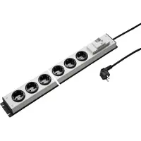Kaiser Martin 6-Port Steckdosenleiste mit 16A GFCI 3M Kabel (Europäische Steckdose) - 1037ZL6L-SW3