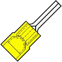Klemko Nylon Isolierte Stiftklemme P13.5 4.0-6.0mm2 - 156660 [100 Stück]