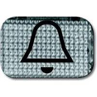 ABB Busch-Jaeger 2145 KI Glockensymbol WG WS WD WDI - 2CKA001714A0229 [5 Stück]
