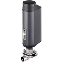 Burkert Geschweißtes Ende 1 Zoll Ein/Aus NC Edelstahl Elektrisches Membranventil - 3323 - 367573