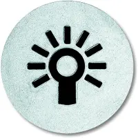 ABB Busch-Jaeger Transparentes Symbol Leuchtmelder - 2CKA001714A0295 [5 Stück]