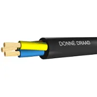 Donne Premium VMvL Eca 3G1mm2 90C Schwarzes Vinyl Kabel 100M - D09762 [100 Meter]