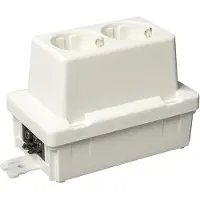 ABB Doppeltes Schuko-Steckdose Mit GST18 Strom-Enddose (Europäische Steckdose) - 1SPA007102F9300 [5 Stück]
