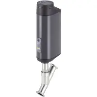 Burkert Clamp DN 50 Stellungsregler NC Edelstahl Elektrisches Schrägsitzventil - 3360 - 300921