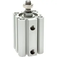 EMC ISO 21287 Kompakter doppeltwirkender Zylinder 63-200mm - Magnetisch - Stange mit Außengewinde