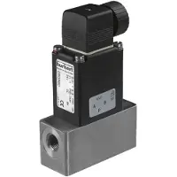 Burkert Magnetventil G1/4'' NC Edelstahl FKM -2bar/0-29psi 48VAC 0121 452839