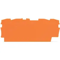 Wago TopJob S Ende Und Zwischenplatte 0.8mm Orange - 2002-1492 [20 Stück]