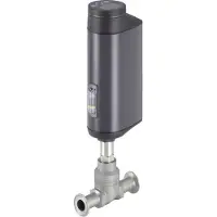 Burkert Klemme DN 20 Positionskontroller NC Edelstahl Elektrisches Geradsitzventil - 3361 - 319628