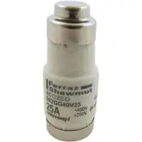 Mersen D02 Neozed GG Sicherung 25A 400VAC 250VDC - W213160 [10 Stück]