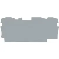 Wago TopJob S Ende Und Zwischenplatte 1mm Grau - 2004-1391 [20 Stück]