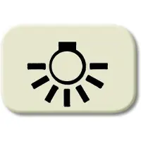 ABB Busch-Jaeger Leuchtstofflampen Symbol 2525 LI-10 - 2CKA001714A0299 [5 Stück]