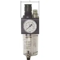 Tameson FRL G1/2'' 3400l/min 0,5-6,0bar/7-87psi Combo 2