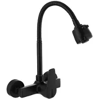OEM Schwarze Einhebelmischbatterie 360° Drehbar