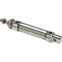 AirTec ISO 6432 Runder doppeltwirkender Zylinder 20-25mm - magnetisch - Edelstahl