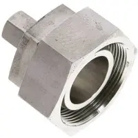 Tameson 8S & 38S Edelstahlverschraubung mit gerader Verschraubung und Drehgelenk 250 bar FKM O-Ring Dichtungskonus ISO 8434-1