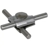 Dehn MV Klemme Edelstahl für 10mm Rund mit Flachrundschraube - 391069