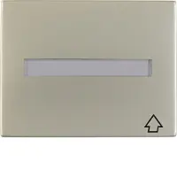 Hager Berker Scharnier-Zwischenring für Zentralplatte K.1/K.5 Stahl - 11547104