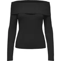 ONLY Strickpullover "ONLKATIA LIFE LS OFF SHOULDER KNT NOOS" Viskosemischung, regular fit