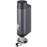 Burkert Geschweißtes DN 8 Stellungsregler NC Edelstahl Elektrisches Membranventil - 3363 - 324346