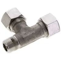 Tameson 15L & M18x1,5 (con) Edelstahl-Winkelverschraubung mit Außengewinde 315 bar ISO 8434-1
