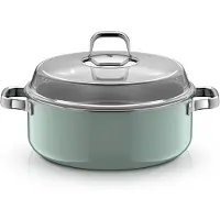 WMF Fusiontec Mineral Pro 519885290, 6 l, Rund, Grün, Edelstahl, Fusiontec, Edelstahl