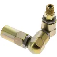 Tameson Drehgelenk 3/8'' NPT Außengewinde x 1/2'' NPT Innengewinde Z-Form Stahl PTFE 350bar (4917.5psi)
