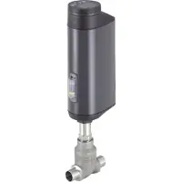 Burkert Geschweißtes Ende DN 50 Positionskontroller NC Edelstahl Elektrisches Geradsitzventil - 3361 - 20013681