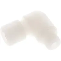 Tameson 12x6mm & G3/8'' PVDF Winkel-Kompressionsfitting mit Aussengewinde 10 bar PVC und PA