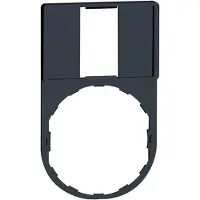 Schneider Electric Harmony Legendenhalter 30x50mm Schwarz - ZBZ33 [10 Stück]