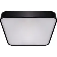 Ideus LED-Deckenleuchte 48W 2610lm 4000K schwarz quadratisch TOTEM 03931