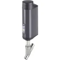 Burkert Schrägsitzventil mit geschweißtem Ende DN 50 Auf/Zu NC Edelstahl - 3320 - 337094