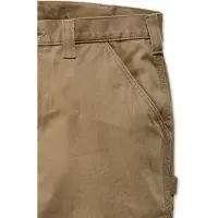 Carhartt Arbeitshose Washed Twill Dungaree Herren Brown-W32/L30
