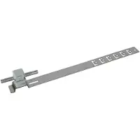 Dehn Unisnap Roof Cond StSt Grey H16mm Rd 8mm L335 Set - 204159 [2 Stück]