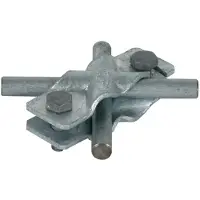 Dehn SVP Klemme für Rd 8-10mm Fl 30mm ohne Einsatz - 308060 [2 Stück]