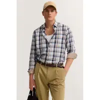 Bugatti Karohemd "Modern Fit", Herren, Gr. L, Normalgrößen, 70, braun, Canvas, 100% Baumwolle, kariert, normal, Hemden Karohemd, mit Easy-Care Funktion