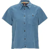 Elevenate Women Estate Cord SS Shirt blue flint (008) L