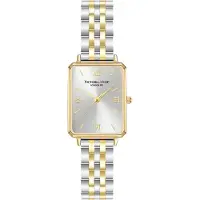 Victoria Hyde London HYDE Rechteck Damenuhr Grün Dial Analog Quarz Armbanduhr mit Edelstahlarmband