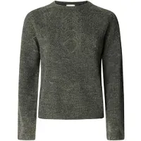 Pepe Jeans für Damen. PL7000010 Kirsche Pullover grau (L), Lässig, Acryl