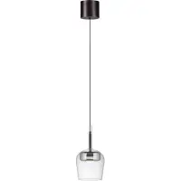 Q-SMART-HOME Paul Neuhaus Smart-LED-Hängelampe Q-Kon silberfarben Ø 21 cm