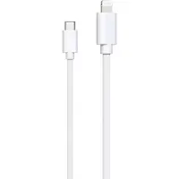Jaym , Lightning auf USB-C Kabel PD 27W Laden & Synchronisation POP 1,5m, Weiß