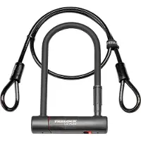 Trelock Bügelschloss U4 Flex 10,2x23cm, Ø14mm, schwarz